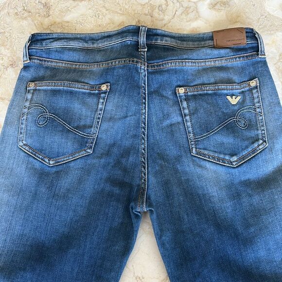 EMPORIO ARMANI Olivia Flare Fit Jeans ($425) - Picture 7 of 10